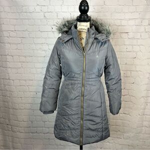 Calvin Klein Jeans Grey Puffer Jacket